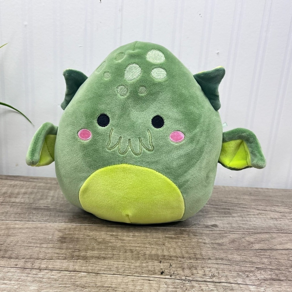 Squishmallow - Noro the Green Cthulhu Plush "8 Great Cute Cthulu Plush